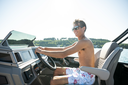 Qwest M-Class RTZ 24' Tritoon Charcoal/Silver $120,000
