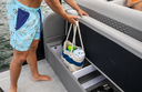 Qwest M-Class RTZ 24' Tritoon Charcoal/Silver $120,000