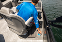 Qwest M-Class RTZ 24' Tritoon Charcoal/Silver $120,000