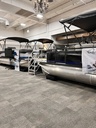 2023 Qwest M-Class RTZ 24' Tritoon Charcoal/Silver