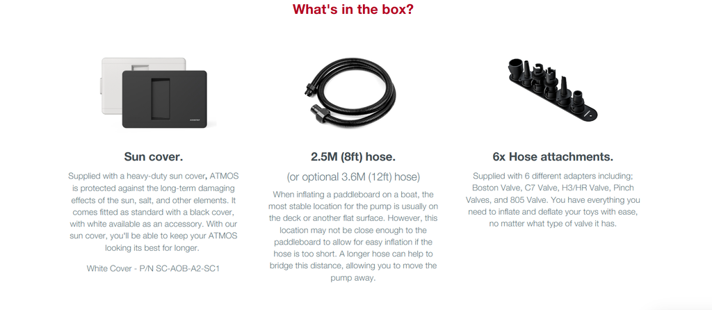 ATMOS WATERPROOF ON-BOARD AIR STATION