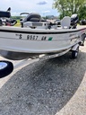 USED 14' FISHERMAN 145 W/25HP MERC