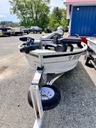 USED 14' FISHERMAN 145 W/25HP MERC