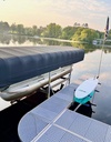 USED 2004 20' BENNINGTON W/60HP BIG FOOT MERC