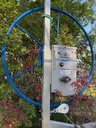 20' Shoremaster 2,500lb Cantilever Lift - Used