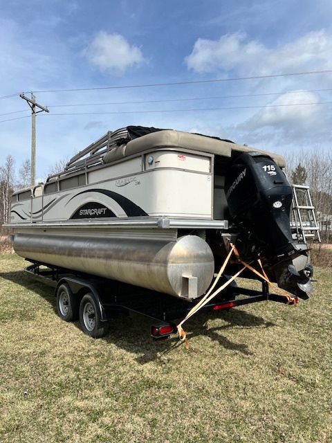 USED 2008 STARCRAFT MAJESTIC 236 W115HP MERCURY 