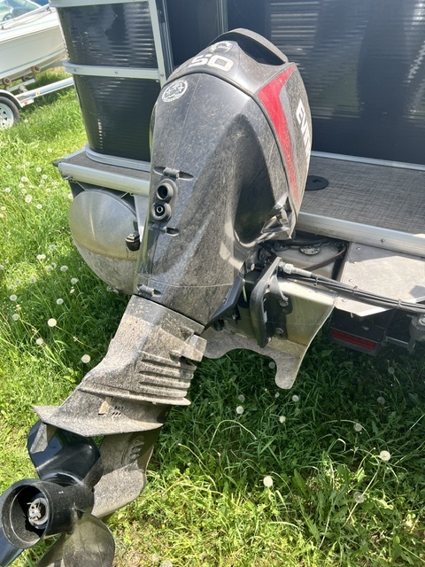 USED 2016 18' MISTY HARBOR W/50HP EVENRUDE E-TEC