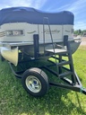 USED 2008 22' BENTLEY 223 PRESTIGE TRITOON W/150HP EVINRUDE