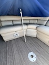 USED 2008 22' BENTLEY 223 PRESTIGE TRITOON W/150HP EVINRUDE
