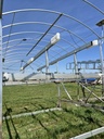 USED JB LUND 6,000# TRITOON LIFT W/28' BLACK CANOPY