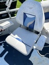 USED 24' WEERES PONTOON W/40HP EVINRUDE 2-SRTOKE