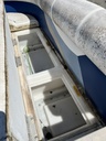 USED 24' WEERES PONTOON W/40HP EVINRUDE 2-SRTOKE