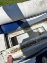 USED 24' WEERES PONTOON W/40HP EVINRUDE 2-SRTOKE