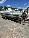 USED 1992 FORESTER 20' PONTOON W/40HP MERCURY