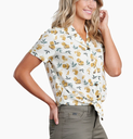 Kuhl: Elsie Short Sleeve - Ivory Lemons