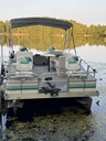 USED 1992 FORESTER 20' PONTOON W/40HP MERCURY