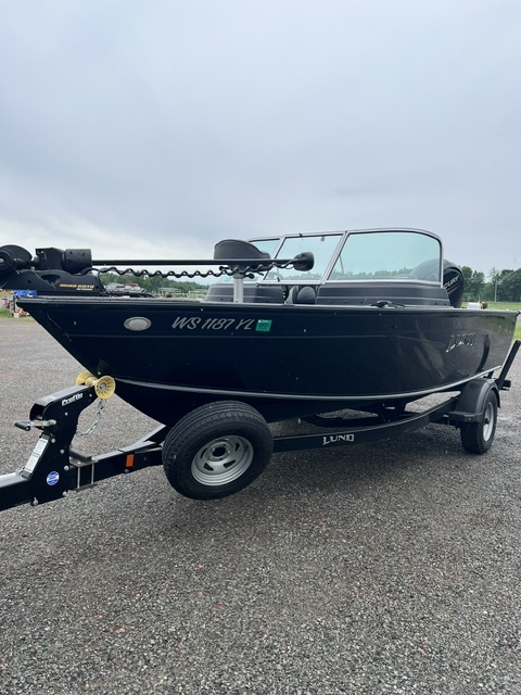 USED 2018 LUND 1875 IMPACT XS W/150HP MERCURY