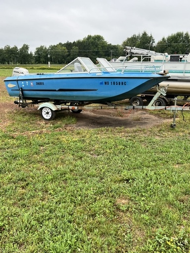USED 1971 LARSON W/40HP HONDA