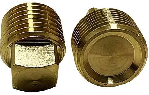 GARBOARD DRAIN PLUGS 1/2" BRASS