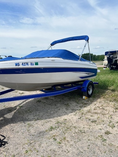 SOLD USED 17' 2011 GLASTRON MX 185 W/MERCRUISER